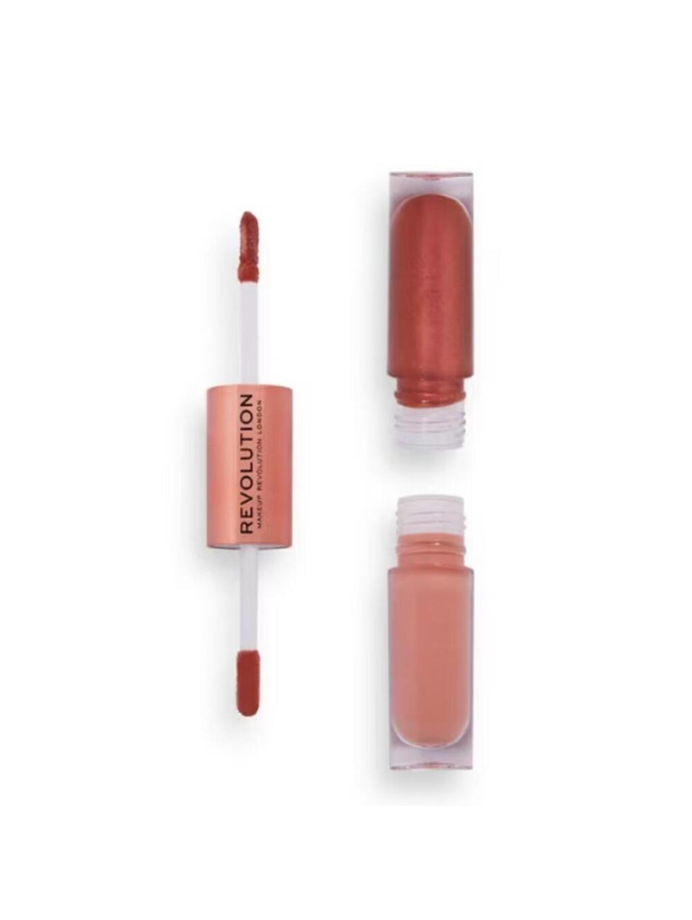 MAKEUP REVOLUTIONDOUBLE UP LIQUID EYESHADOW, COLOR - INFATUATED